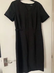 Office Dress - office wear - smart - Size 10. Black. - Picture 1 of 2