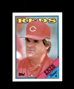 1988 Topps #475 Pete Rose MG Cincinnati Reds - Picture 1 of 2