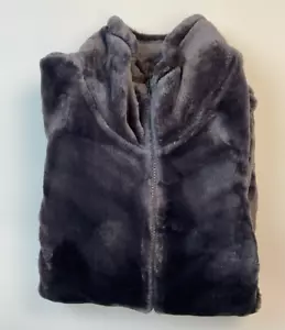 32 Degrees Heat Woman's Soft Plush Velvet Full Zip Jacket, Urban Chic, Size: L - Picture 1 of 6