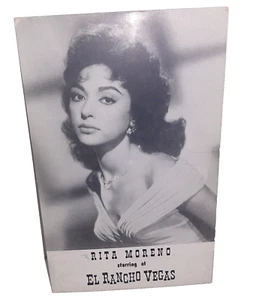 Rita Moreno El Rancho Vegas Las Vegas Oversize Postkarte Las Vegas 50er Jahre - Bild 1 von 3