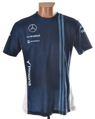 FORMULA 1 WILLIAMS RACING SHIRT JERSEY MERCEDES SIZE M ADULT - Image 1 of 4