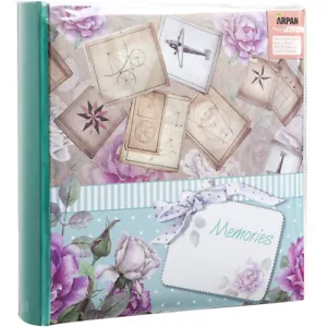 10 x 15 cm Memo Photo Album for 200 Photos 6X4'', Memories Art Print Cover - Picture 1 of 48