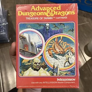 Intellivision Advanced Dungeons and Dragons Treasure Of Tarmin Game NEW SEALED - Picture 1 of 7