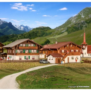 Kibri N 37034 - Chalet Lenk, 2 Stück Bausatz Neuware - Bild 1 von 5