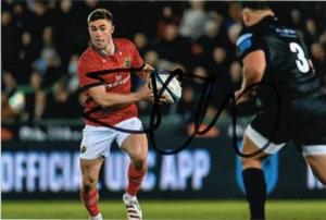 MUNSTER & IRLAND RUGBY UNION: JACK CROWLEY SIGNIERT 6x4 PORTRAITFOTO + COA - Bild 1 von 1