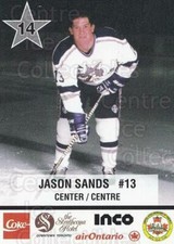 1997-98 Sudbury Wolves Police #14 Jason Sands