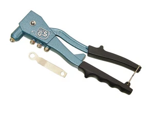 FLUGZEUGWERKZEUGE NEU SCHWERLAST POPNIETPISTOLE MIT 4 KÖPFEN - Bild 1 von 1