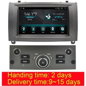 Radio estéreo para coche Peugeot 407 2004~2011 Android 14 GPS navegación BT Carplay 4+64 GB - Imagen 1 de 11