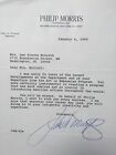John Murphy(Philip Morris) to US McGrath ORIGINAL personal typed letter-1990