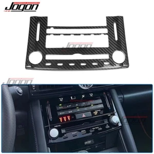 Carbon Console AC Control CD Radio Cover For Lexus IS 300 350 500 F Sport 2021+ - Picture 1 of 13