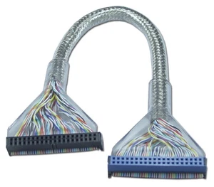 18 Zoll IDE Kabel IDE ATA/133 Single Drive Round Int Kabel 40pin VOLLSTÄNDIG - Bild 1 von 1
