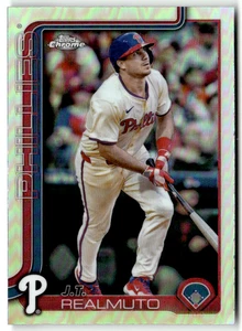 2025 Topps Chrome MLB No. 2 J.T. Realmuto Refractor - Bild 1 von 2