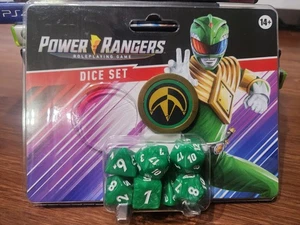 Power Rangers RPG ~ Grün Würfel Set Brandneu - Bild 1 von 3