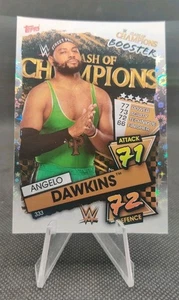 2021 Topps Slam Attax WWE #333 Angelo Dawkins Wrestling Card - Picture 1 of 2