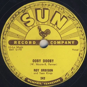 Roy Orbison And Teen Kings / Ooby Dooby / Go! Go! Go! 1956 US 10in Vinyl Sun 242 - Picture 1 of 1