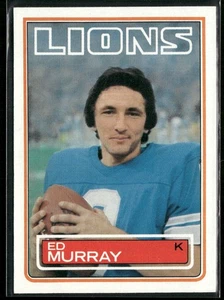 1983 Topps Ed Murray #68 Detroit Lions - Picture 1 of 2