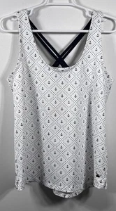 Helly Hansen NWT Nautical Strappy Anchor Tank Top Women’s M Vacation Singlet - Picture 1 of 10