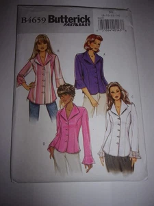 Butterick Fast & Easy #4659 - Misses' Shirts, Gr. 8-10-12-14 - Bild 1 von 2