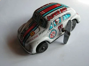 VOLKSWAGEN -BEETLE COX  KAFER MTU TIN TOY TOLE  - Picture 1 of 1