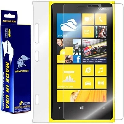 ArmorSuit MilitaryShield Nokia Lumia 920 Screen Protector + Full Body Skin USA - Image 1 of 4