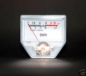 1pc SD-310 Panel SWR Meter 200uA 1200Ω 48x45mm no lamp SD FlashStar Taiwan - Picture 1 of 5
