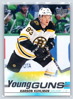 2019-20 Upper Deck Series 1 Young Guns Karson Kuhlman #248 - Image 1 of 2