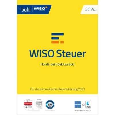 WISO Steuer 2024 – für Ihre automatische Steuererklärung 2023 - Bild 1 von 4