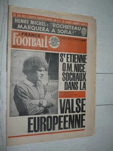 FRANCE FOOTBALL 1588 14/09 1976 EUROPE SAINT-ETIENNE OM OGC NICE FCSM LACOMBE - Imagen 1 de 1