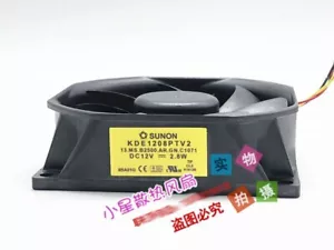 SUNON 8CM KDE1208PTV2 12V 2.8W DM10 projector cooling fan - Picture 1 of 3