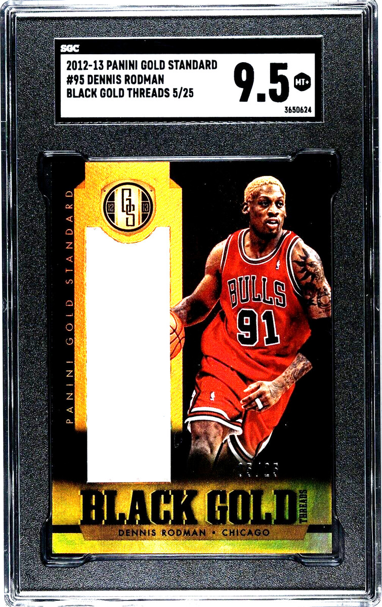 Dennis Rodman Basketball Trading Cards Chicago Bulls Sports