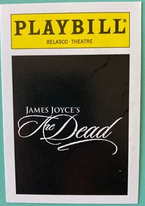 Alice Ripley Signed James Joyce's The Dead Playbill Trading Card 3.5”X2.5” 2000 - Picture 1 of 2
