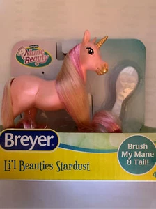 Breyer Mane Beauty Stardust Li'l Beauty Pink Unicorn - Picture 1 of 3