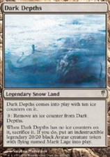 [1x] Dark Depths - Foil - Heavy Play, English - ColdSnap MTG Magic