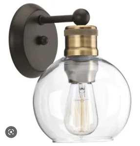 Progress Lighting P300049-020 Hansford - 2 Lights - Sphere Shade in Coastal - Picture 1 of 2