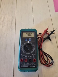 GREENLEE Digital Multimeter Tester 93-606 Frequenzdioden Transistoren Fluke - Bild 1 von 4