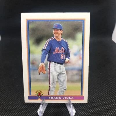 1991 Bowman #477 Frank Viola New York Mets - Image 1 of 2