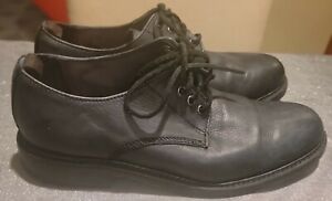 Frye Mens Size 10.5 Murray Leather Smooth Toe Lace Up Oxford Shoes 3480271- Blk 
