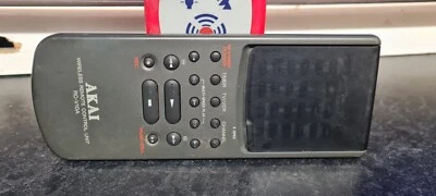 AKAI RC-V10A TV VCR REMOTE CONTROL HANDSET,GENUINE ORIGINAL - Image 1 of 4