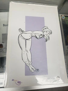 IMPRESIÓN PROMOCIONAL FIRMADA Rodolphe Guenoden #20 de 30 MÁS ALLÁ RARO SOLO EXISTEN 30 IMPRESIONES - Imagen 1 de 1