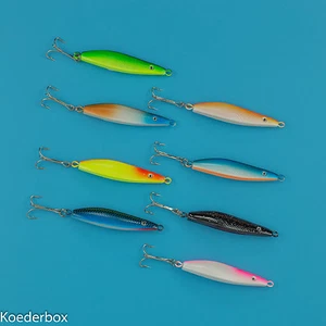 8  Meerforellenblinker, mini Pilker, Blinker,Küstenwobbler, Set ca. 13 g,  7 cm  - Bild 1 von 3