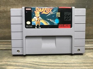 STAR FOX FX SNES Super Nintendo Starfox autentico - Foto 1 di 1