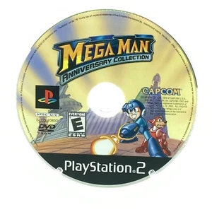 Mega Man Anniversary Collection (2004) PlayStation 2 Spiel nur Disc getestet - Bild 1 von 3