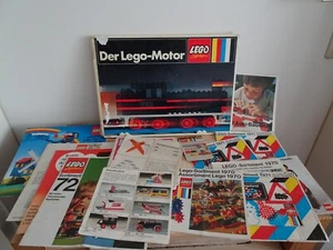 LEGO Buch Prospekte 1970 71 u. w. diverse Prospekte Motor Eisenbahn Auto - Bild 1 von 11