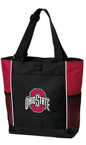 OSU Buckeyes Tote Bag Ohio State Beach Totes Travel Shopper - Picture 1 of 1