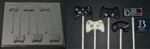 VIDEO GAME CONTROLLERS Chocolate Candy Lollipop Mold - Picture 1 of 1