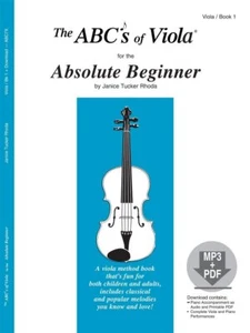 The ABCs of Viola for the Absolute Beginner, Book 1 (Book & Video) - Picture 1 of 1