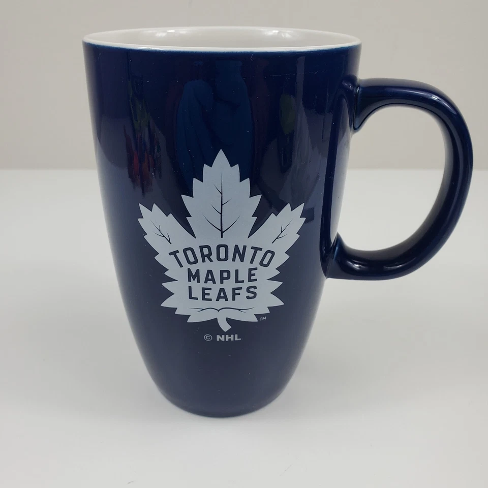 NHL Toronto Maple Leafs 20oz Ceramic Blue Coffee Mug with Team Logo - Image 1 of 4