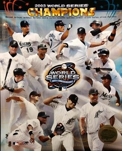 FLORIDA MARLINS 2003 World Series Champions Composite 8x10 Photo - Picture 1 of 1