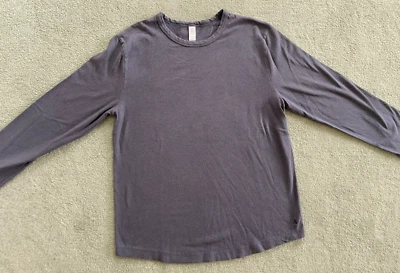 АЛЬТЕРНАТИВНАЯ ОДЕЖДА Мужская большой сланец синий длинным рукавом шикарная рубашка - Изображение 1 из 4