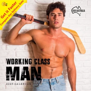 2025 Calendar Our Australia Working Class Man Square Wall Paper Pocket COB35 - Picture 1 of 6